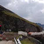 Baustelle Mitte Juli 2018