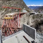 Brücke Chinegga, Umfahrung Stalden
