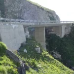 Brücke Belvédère II vor der Instandstellung